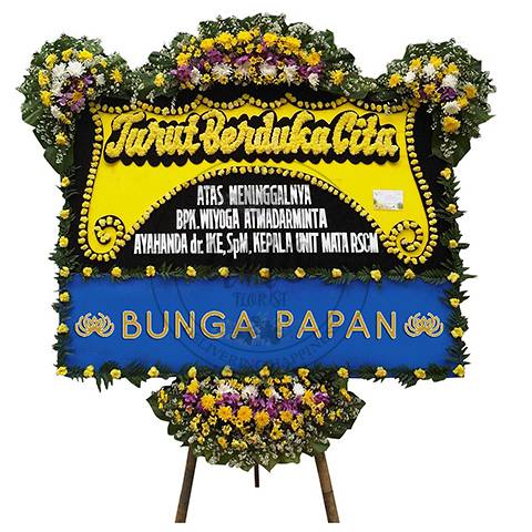 Bunga Papan Duka Cita - Bunga Papan Condolence - Bunga Papan Ucapan Duka Cita