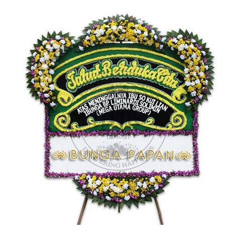 Bunga Papan Duka Cita - Bunga Papan Condolence - Bunga Papan Ucapan Duka Cita