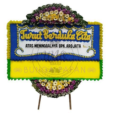 Bunga Papan Duka Cita - Bunga Papan Condolence - Bunga Papan Ucapan Duka Cita