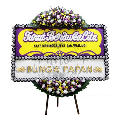 Bunga Papan Duka Cita - Bunga Papan Condolence - Bunga Papan Ucapan Duka Cita