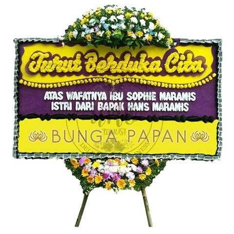 Bunga Papan Duka Cita - Bunga Papan Condolence - Bunga Papan Ucapan Duka Cita