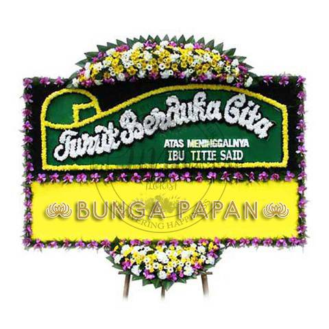 Bunga Papan Duka Cita - Bunga Papan Condolence - Bunga Papan Ucapan Duka Cita