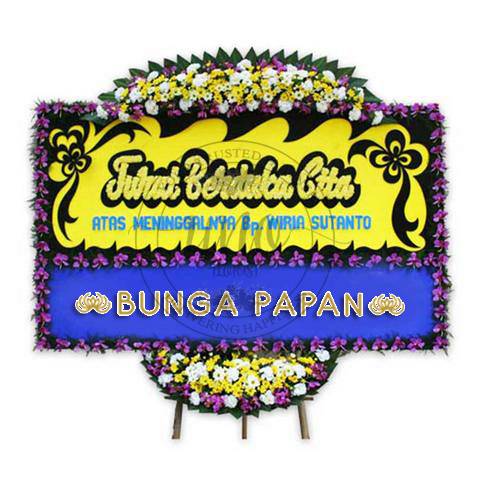 Bunga Papan Duka Cita - Bunga Papan Condolence - Bunga Papan Ucapan Duka Cita