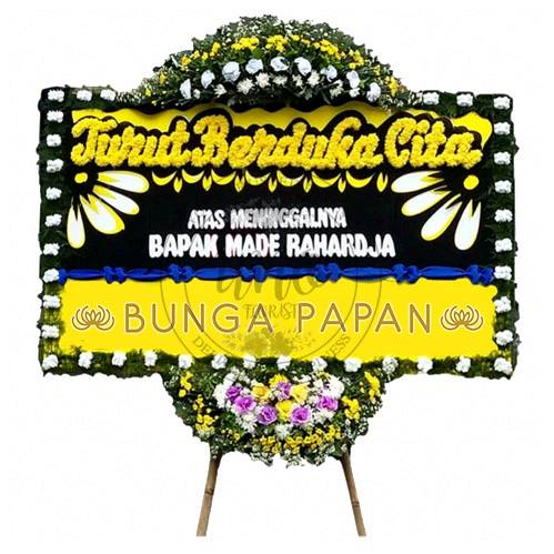 Bunga Papan Duka Cita - Bunga Papan Condolence - Bunga Papan Ucapan Duka Cita