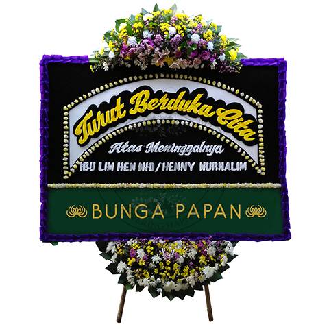 Bunga Papan Duka Cita - Bunga Papan Condolence - Bunga Papan Ucapan Duka Cita