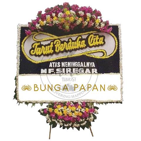 Bunga Papan Duka Cita - Bunga Papan Condolence - Bunga Papan Ucapan Duka Cita
