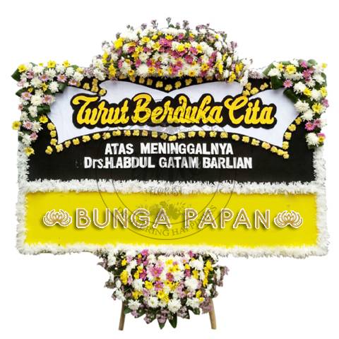 Bunga Papan Duka Cita - Bunga Papan Condolence - Bunga Papan Ucapan Duka Cita