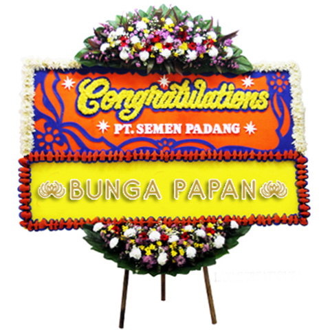 bunga papan congratulations 450 4